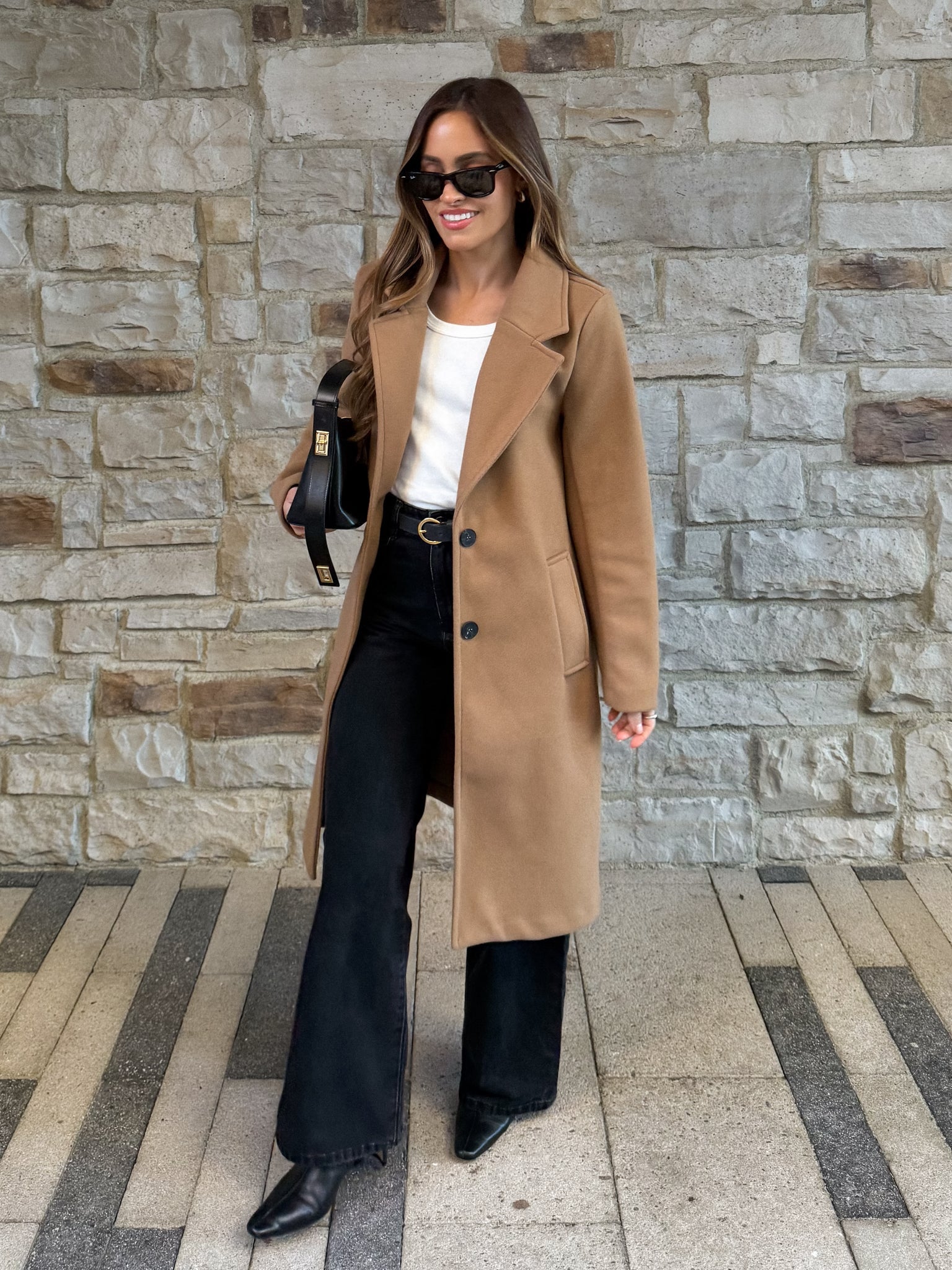 Spiced Latte Coat in Camel