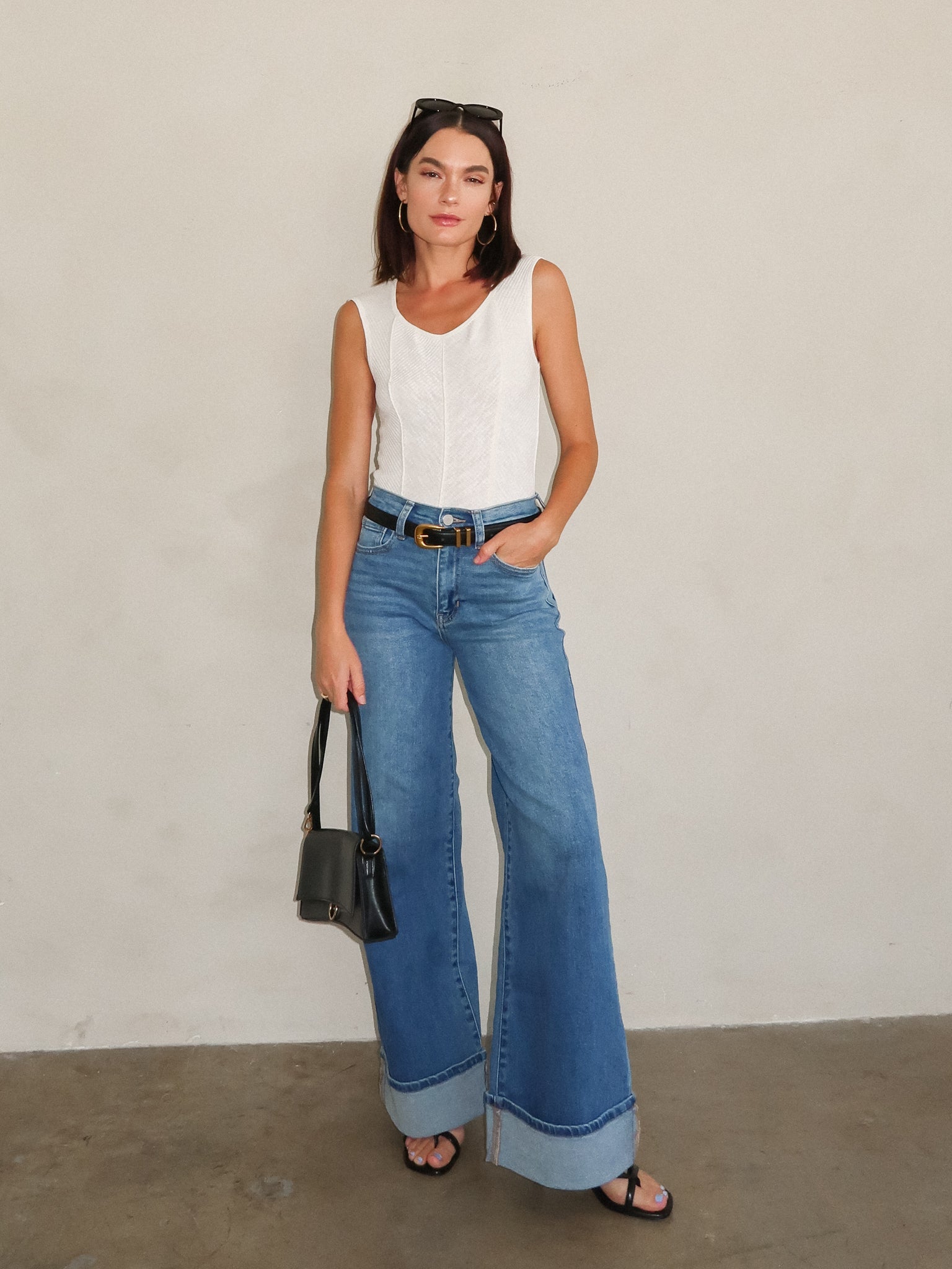 Daphne Ribbed Top - Final Sale