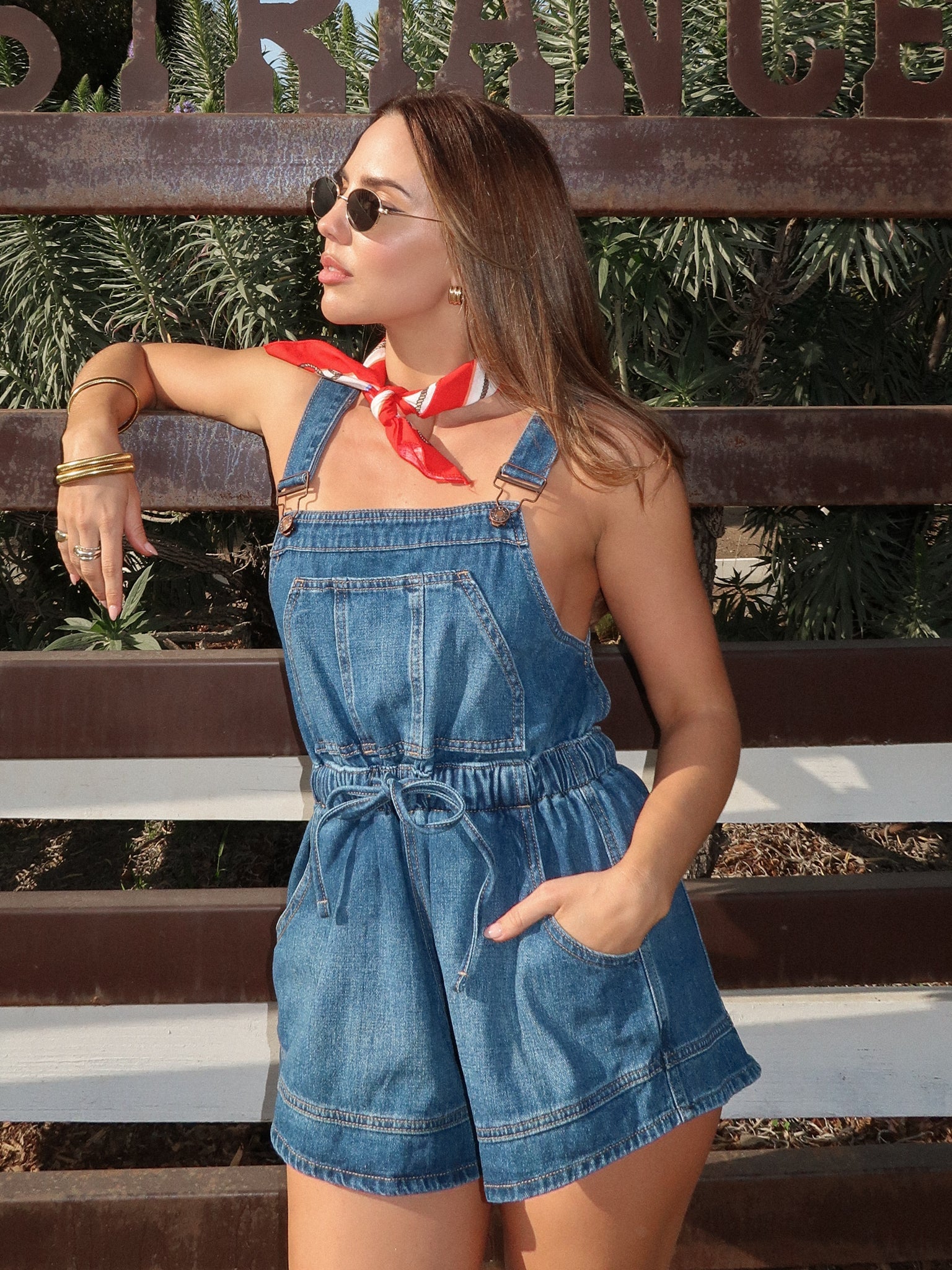 Wild and Wanted Denim Overalls - Final Sale