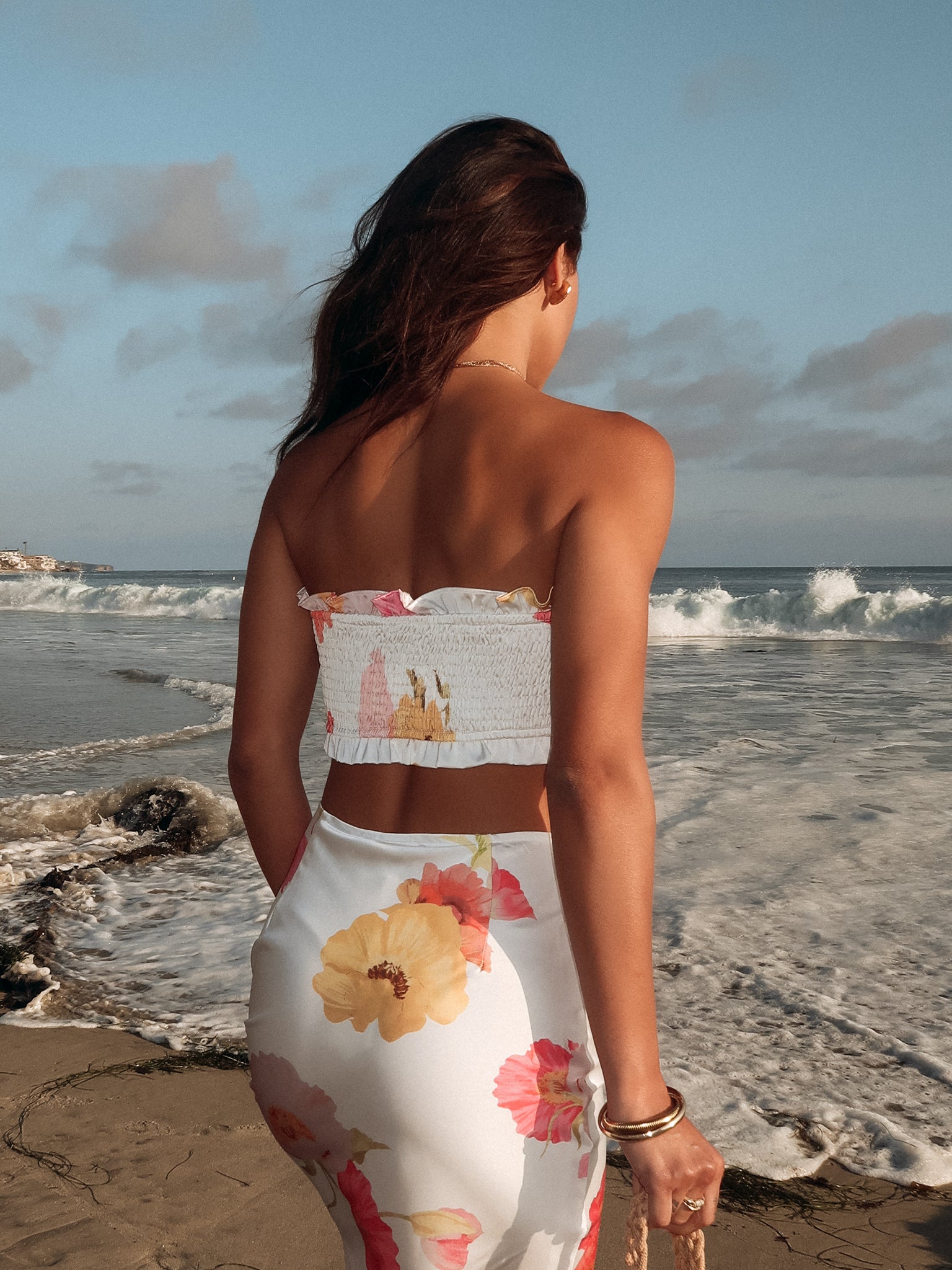Dolce Vida Floral Tube Top - Final Sale