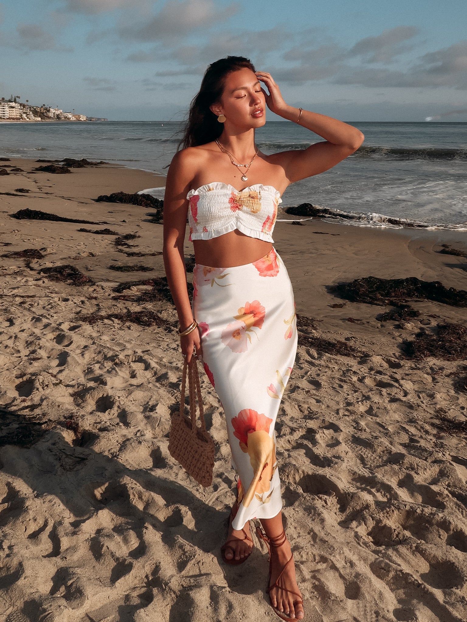 Dolce Vida Floral Tube Top - Final Sale