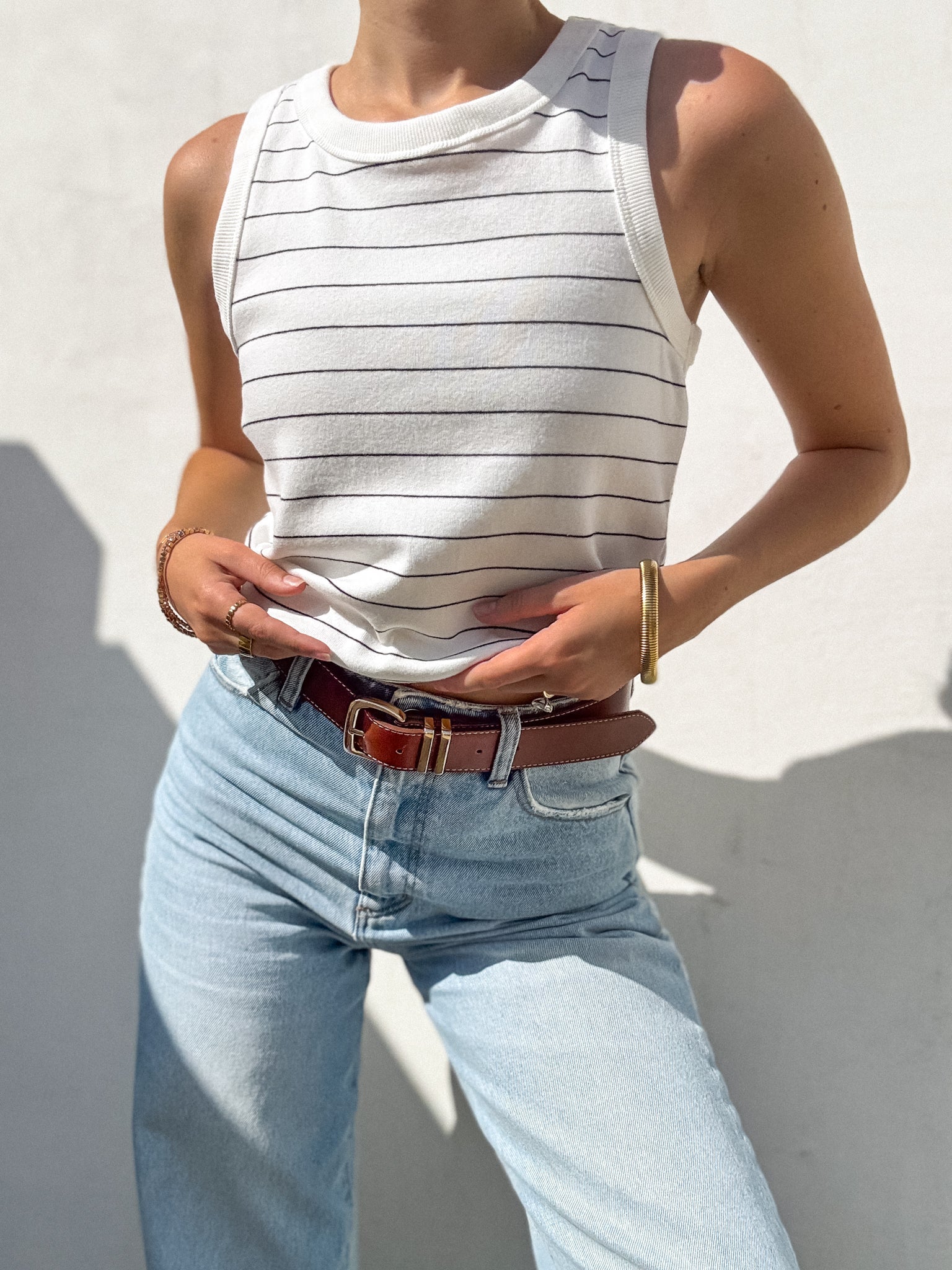 Lowkey Stripe Tank Top