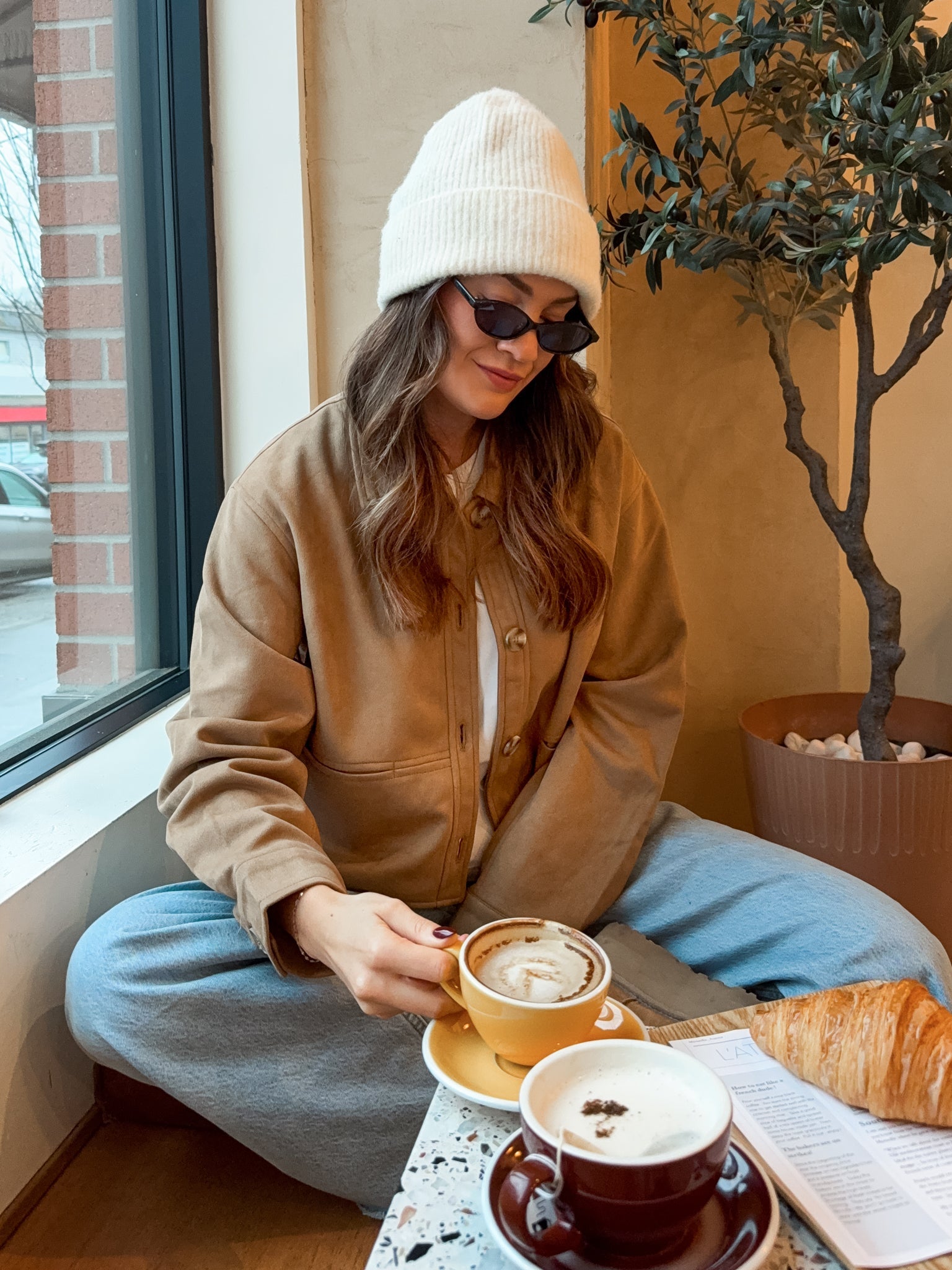 Frankie Vegan Suede Jacket