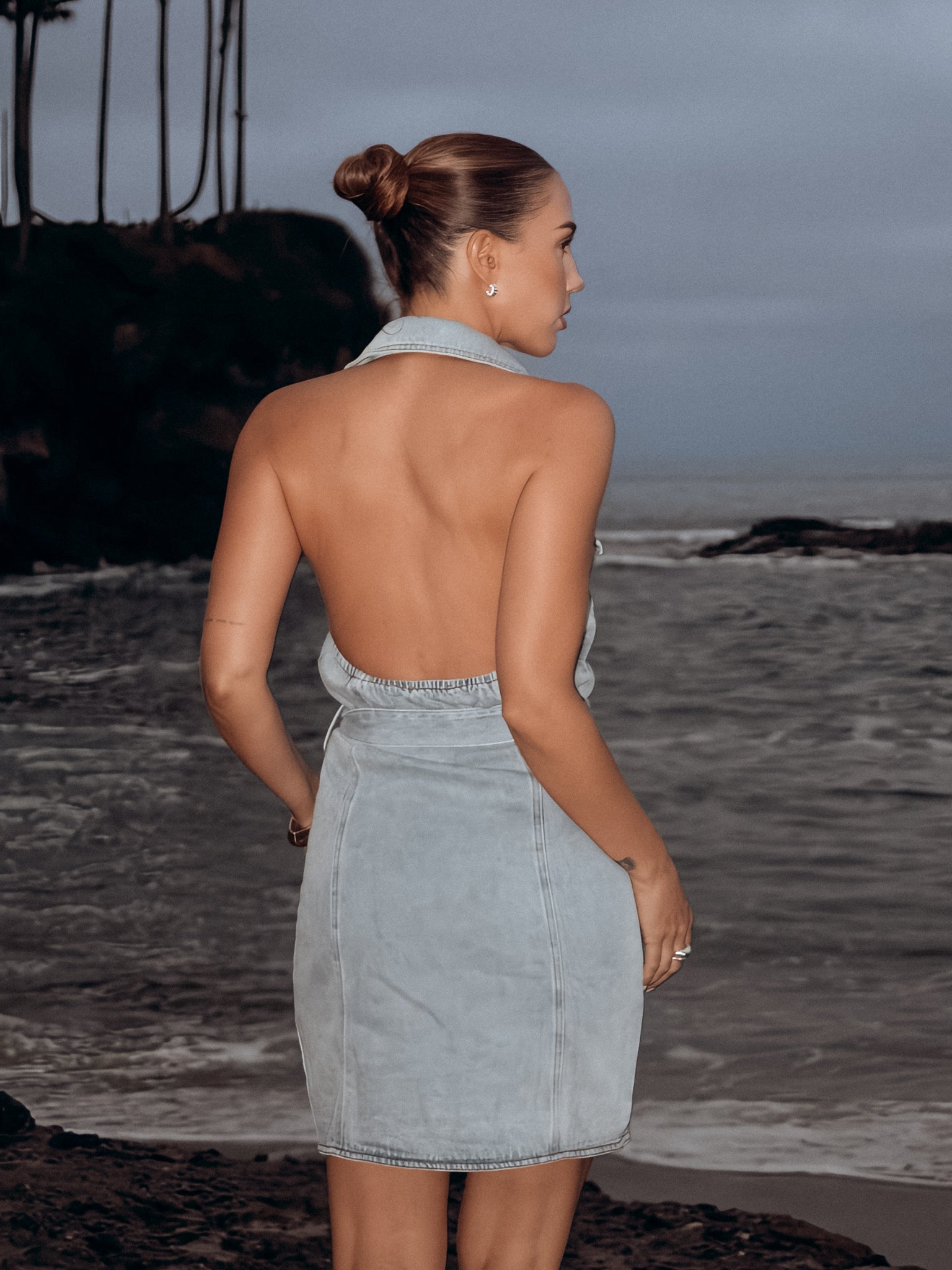 Sunday Crush Denim Mini Dress