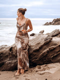 Chasing You Cowl Maxi Dress