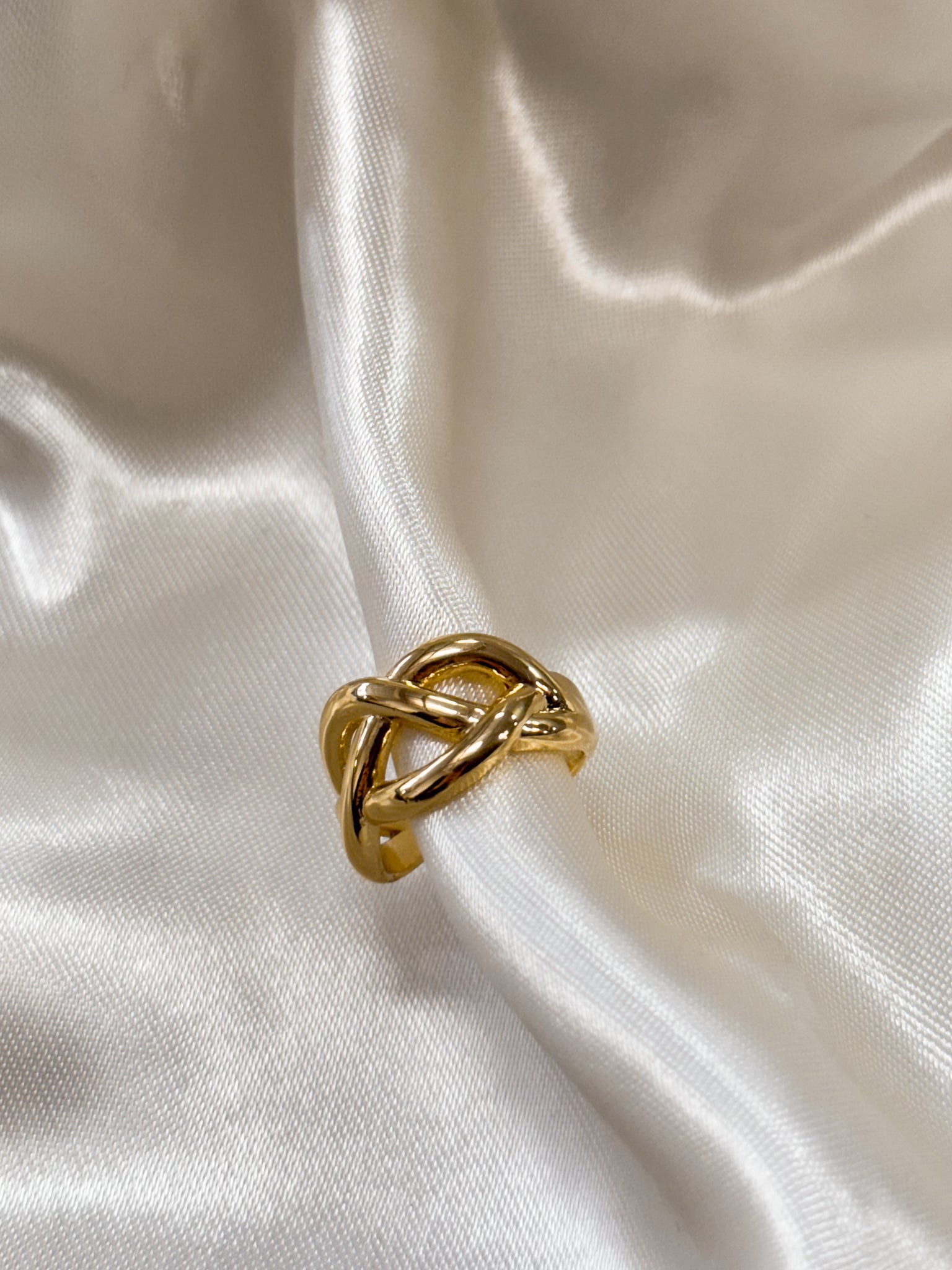 Woven Gold Ring