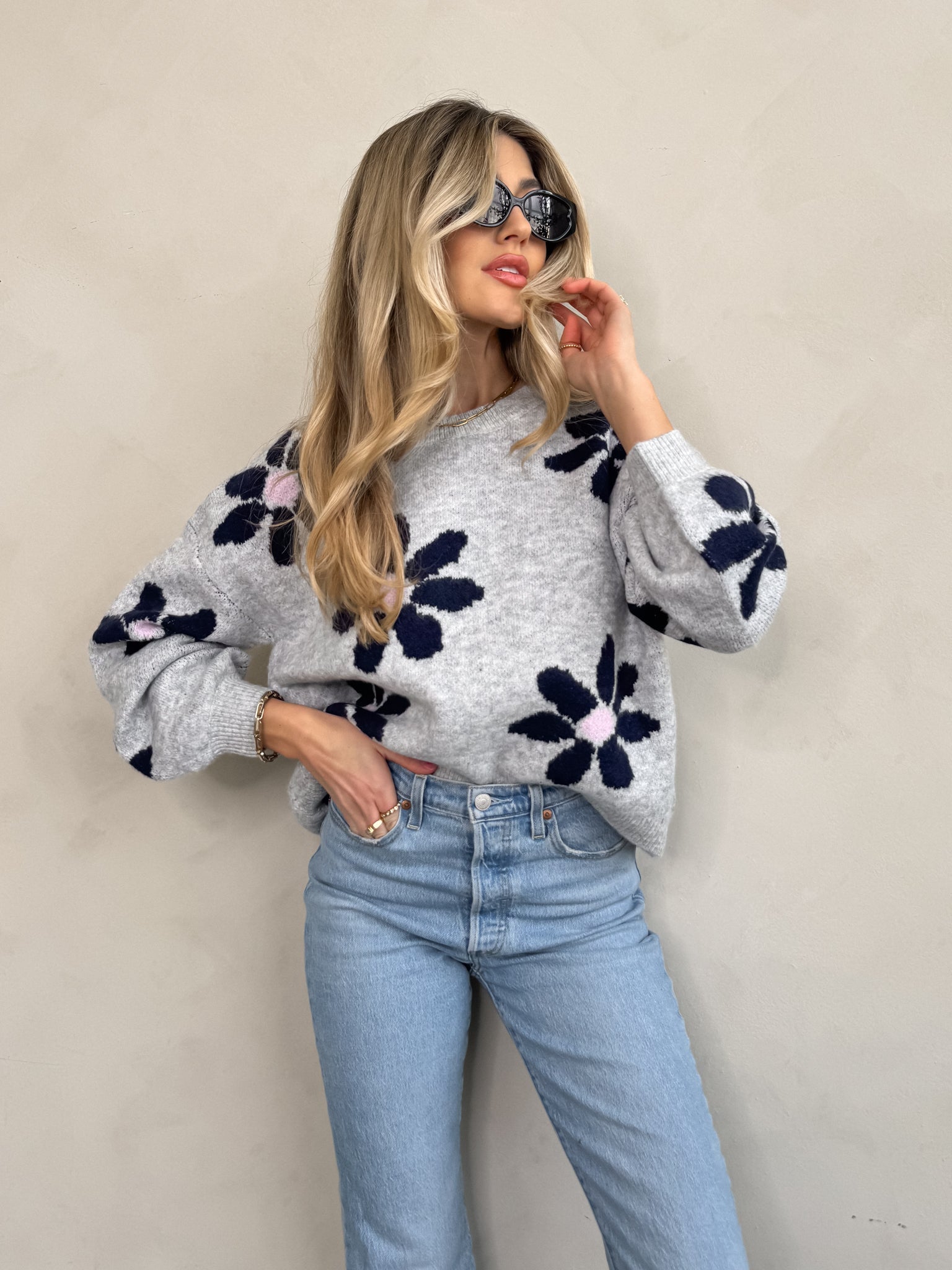 Daisy Baby Sweater