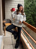 Snowdrop Cable Knit Sweater
