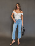 Marlow Cropped Flare Jeans