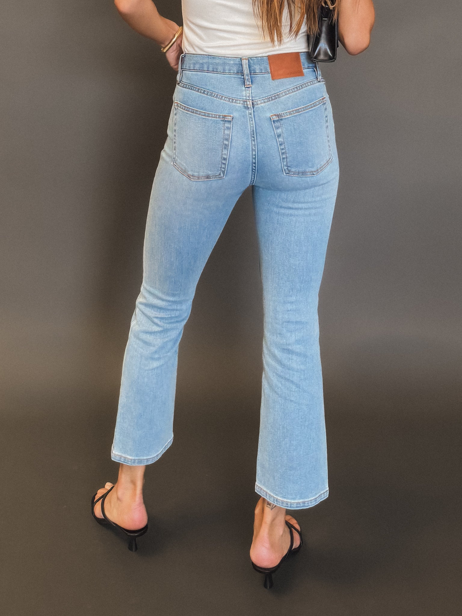 Marlow Cropped Flare Jeans