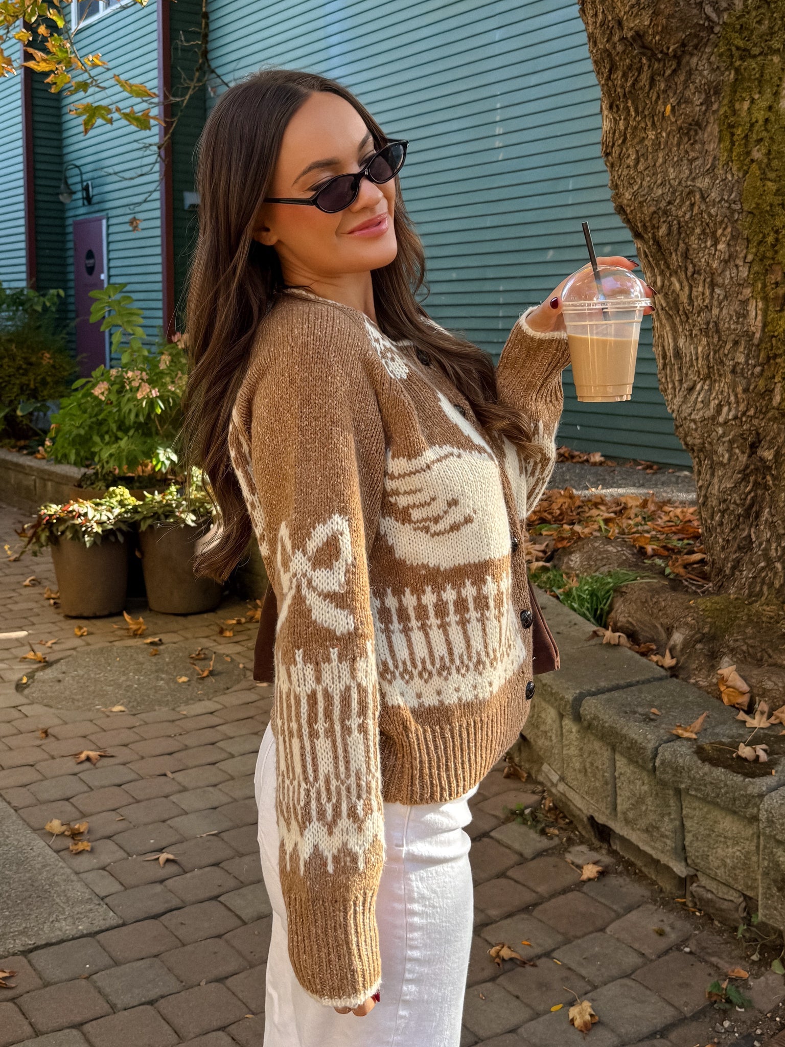 Lovebird Chunky Knit Cardigan