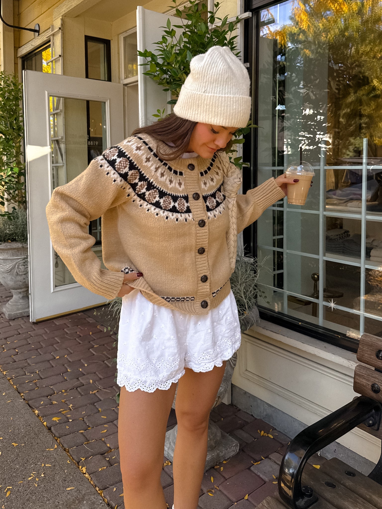 Fair Isle Knit Sweater