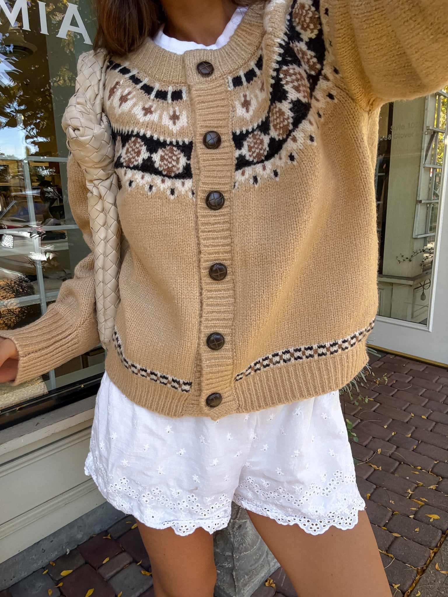 Fair Isle Knit Sweater
