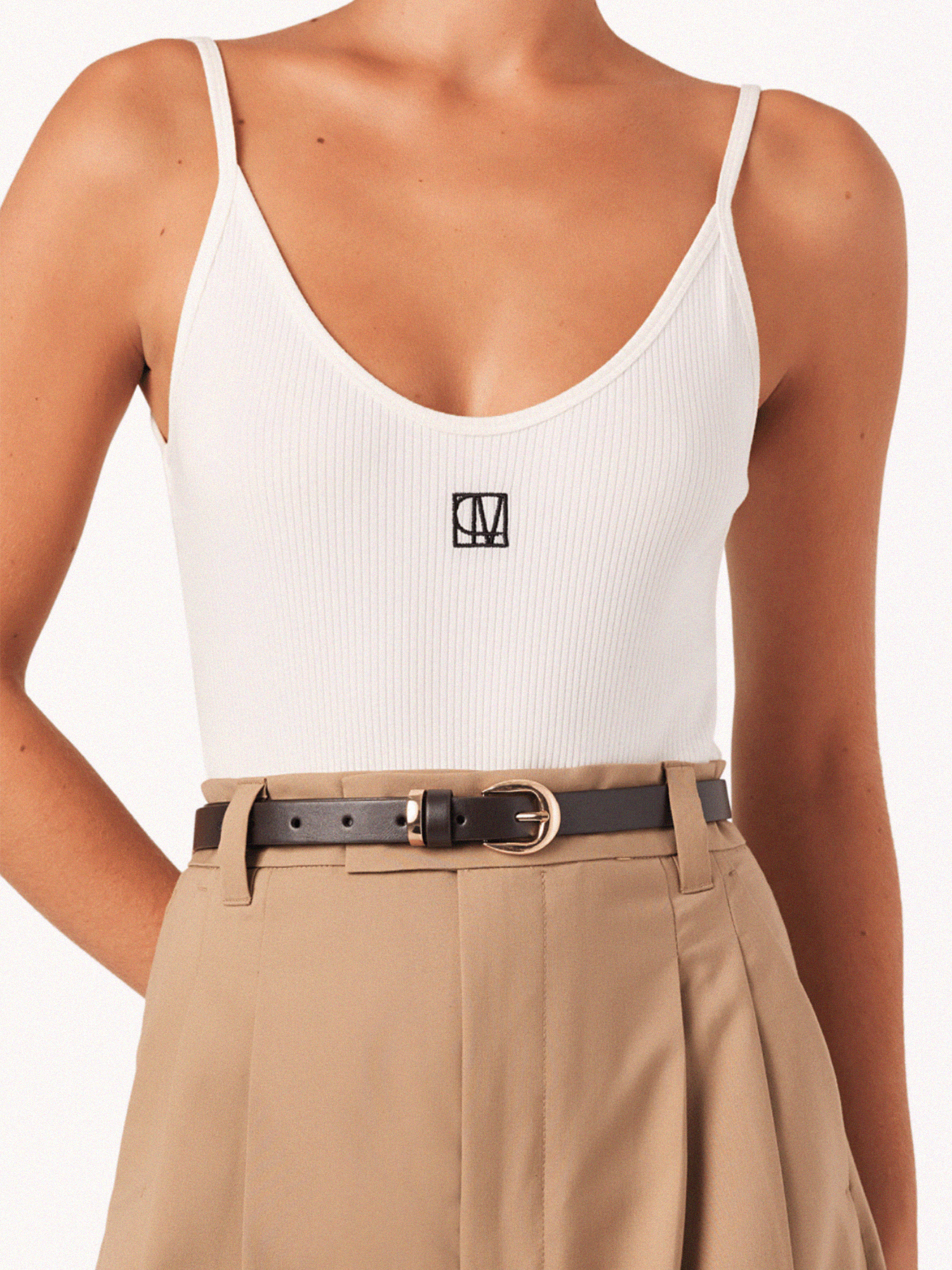 Bella Belt in Dark Cacao