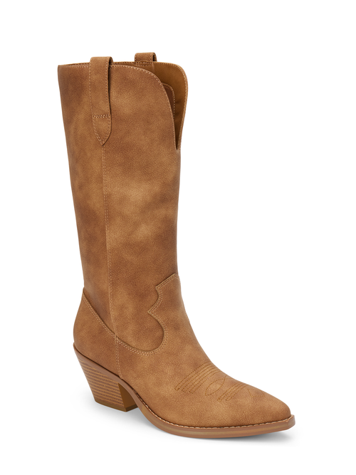 Bodhi Distressed Boot in Saddle
