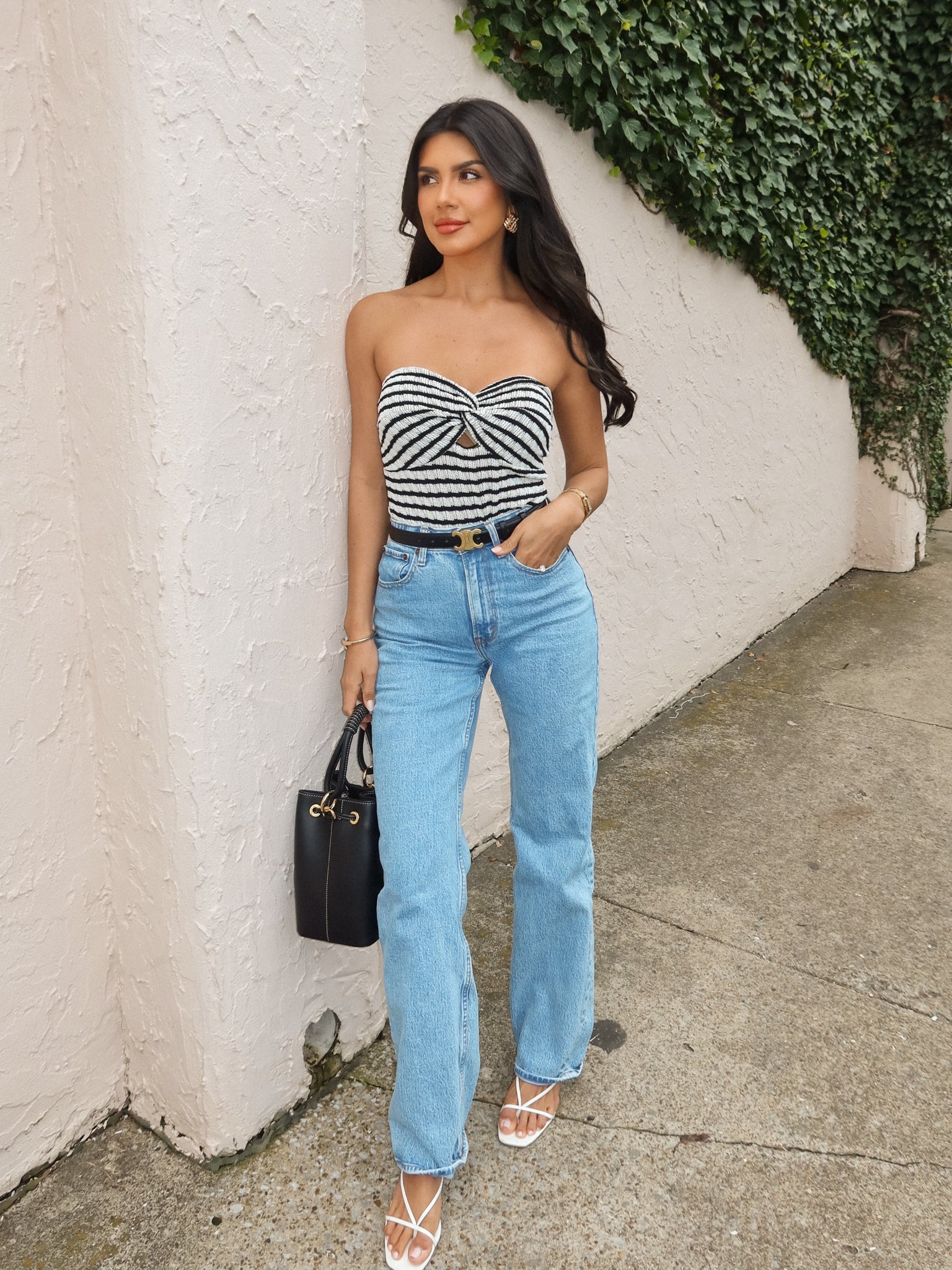 Serena Stripe Tube Top - Final Sale