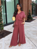 It List Gauze Pants