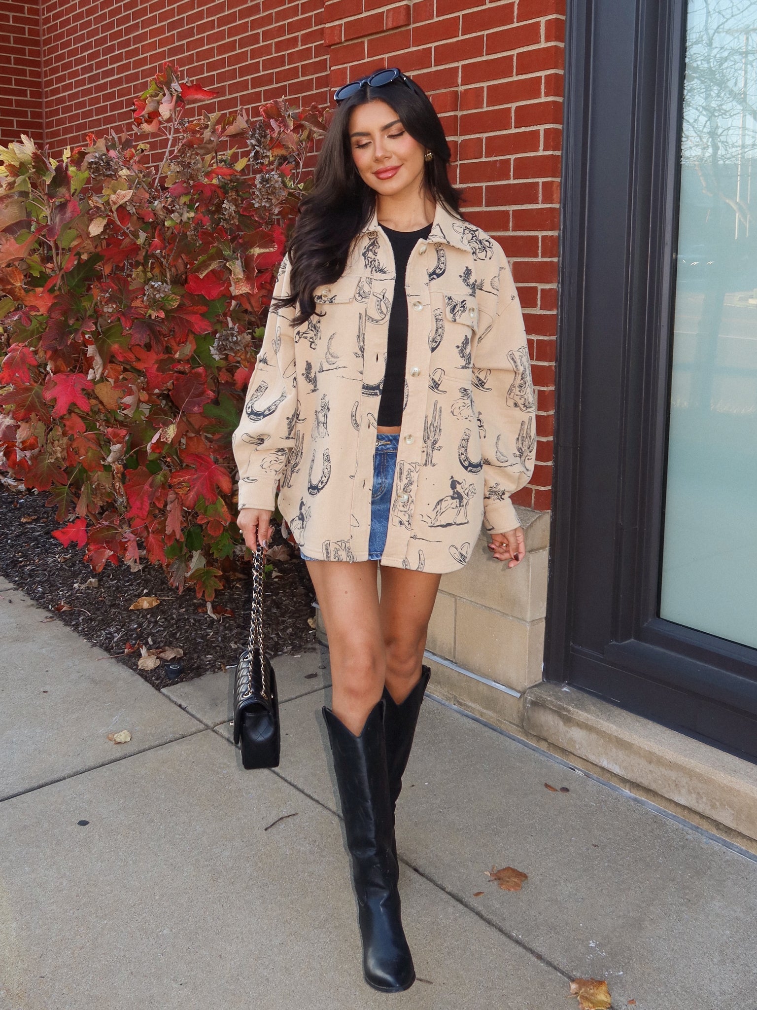 Wild West Oversized Shacket