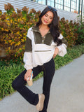 Hunter Sherpa Pullover in Olive