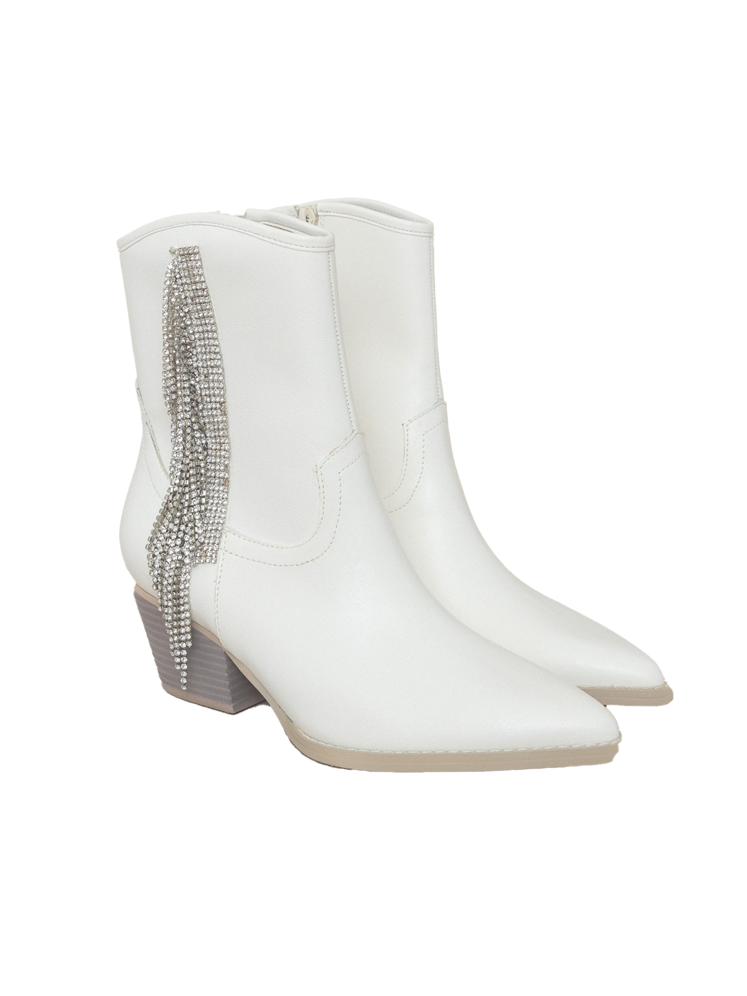 Rowan Boots in White - Final Sale