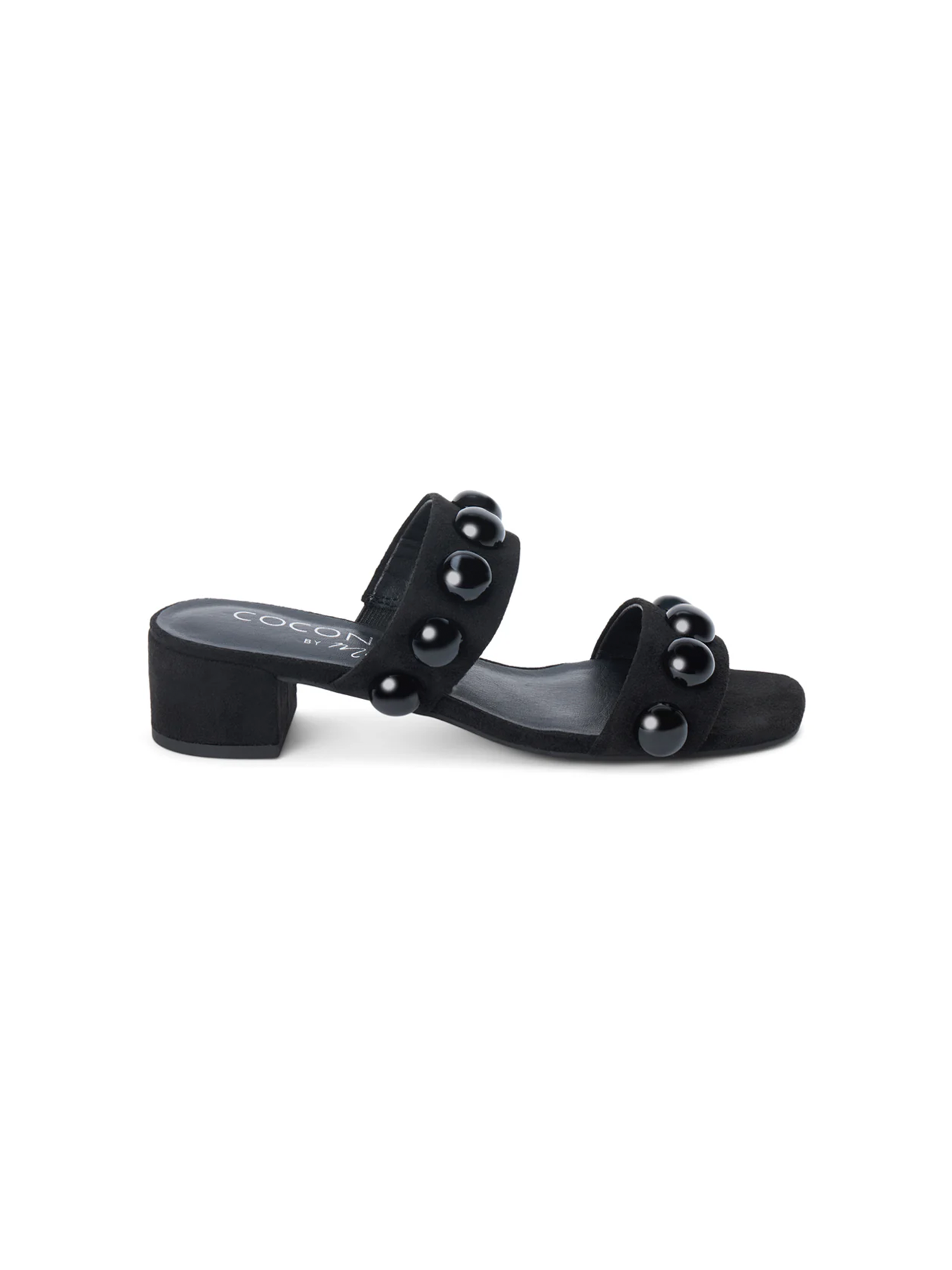 Venus Heeled Sandal in Black