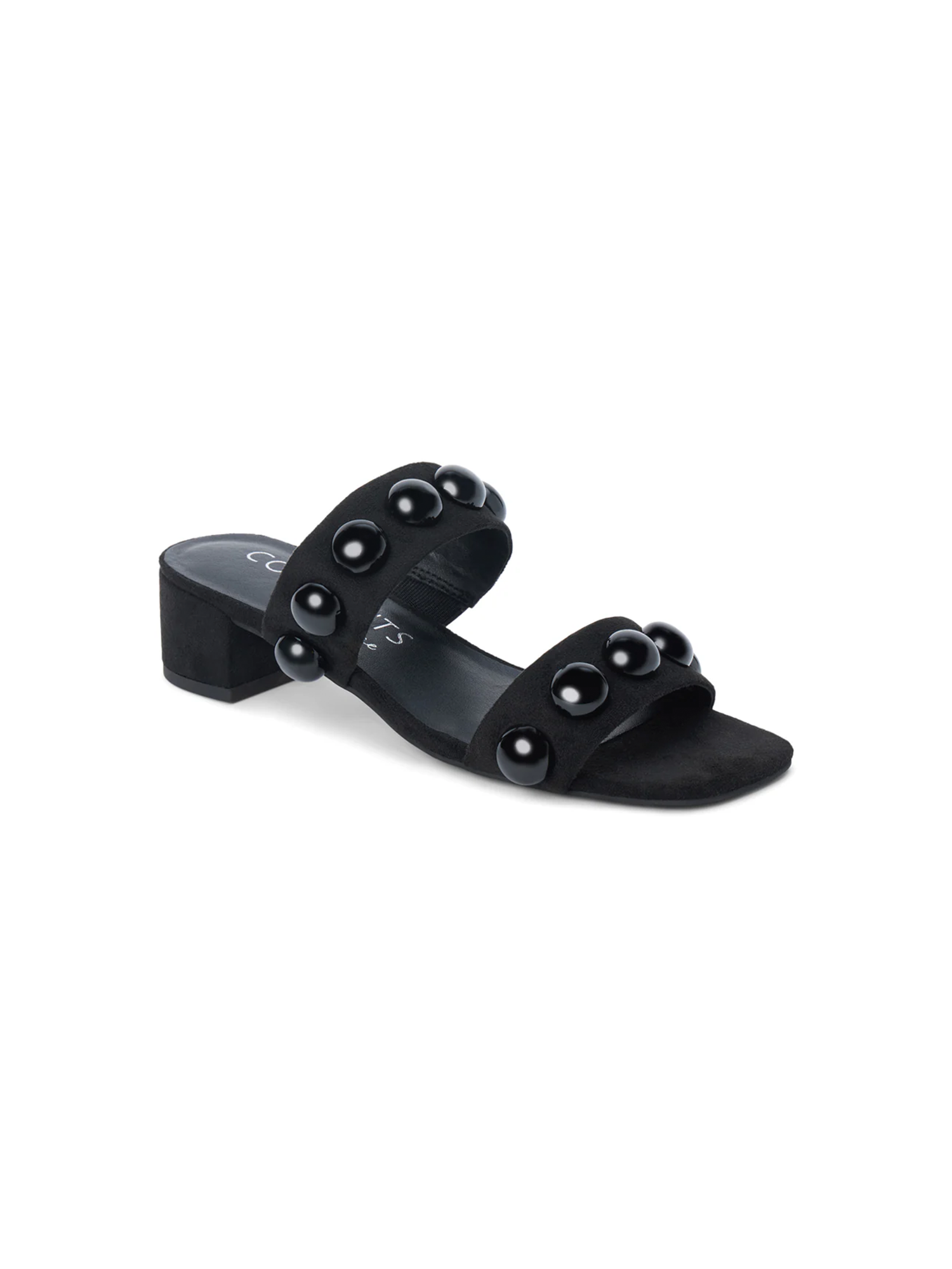 Venus Heeled Sandal in Black